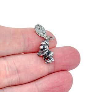 Estate Sterling Silver 925 Disney Happy Dwarf Charm